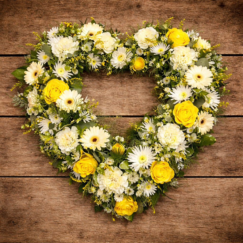 Mixed Blooms Open Heart Tribute